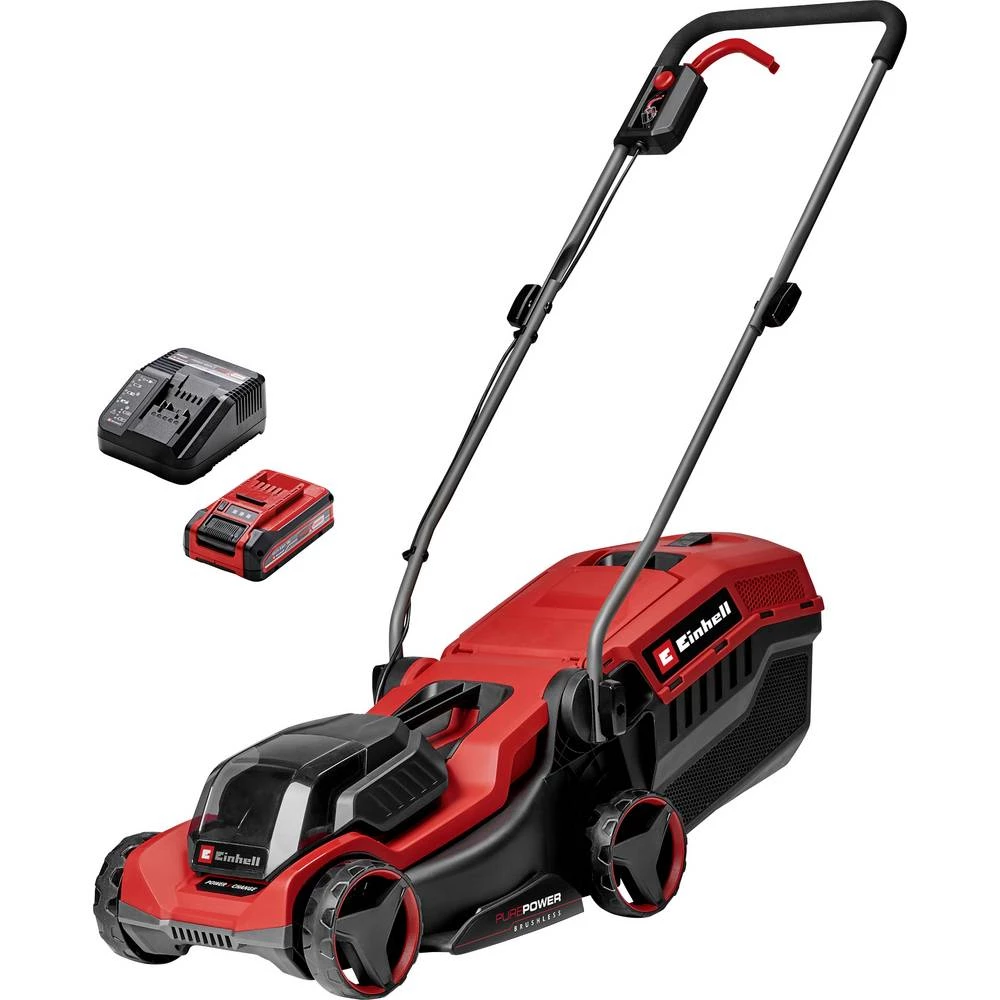 Einhell GE-CM 18/30-1 Li BL (1x3,0Ah) akumulator akumulatorska kosilica uklj. akumulator, uklj. punjač, mobilni Širina r slika