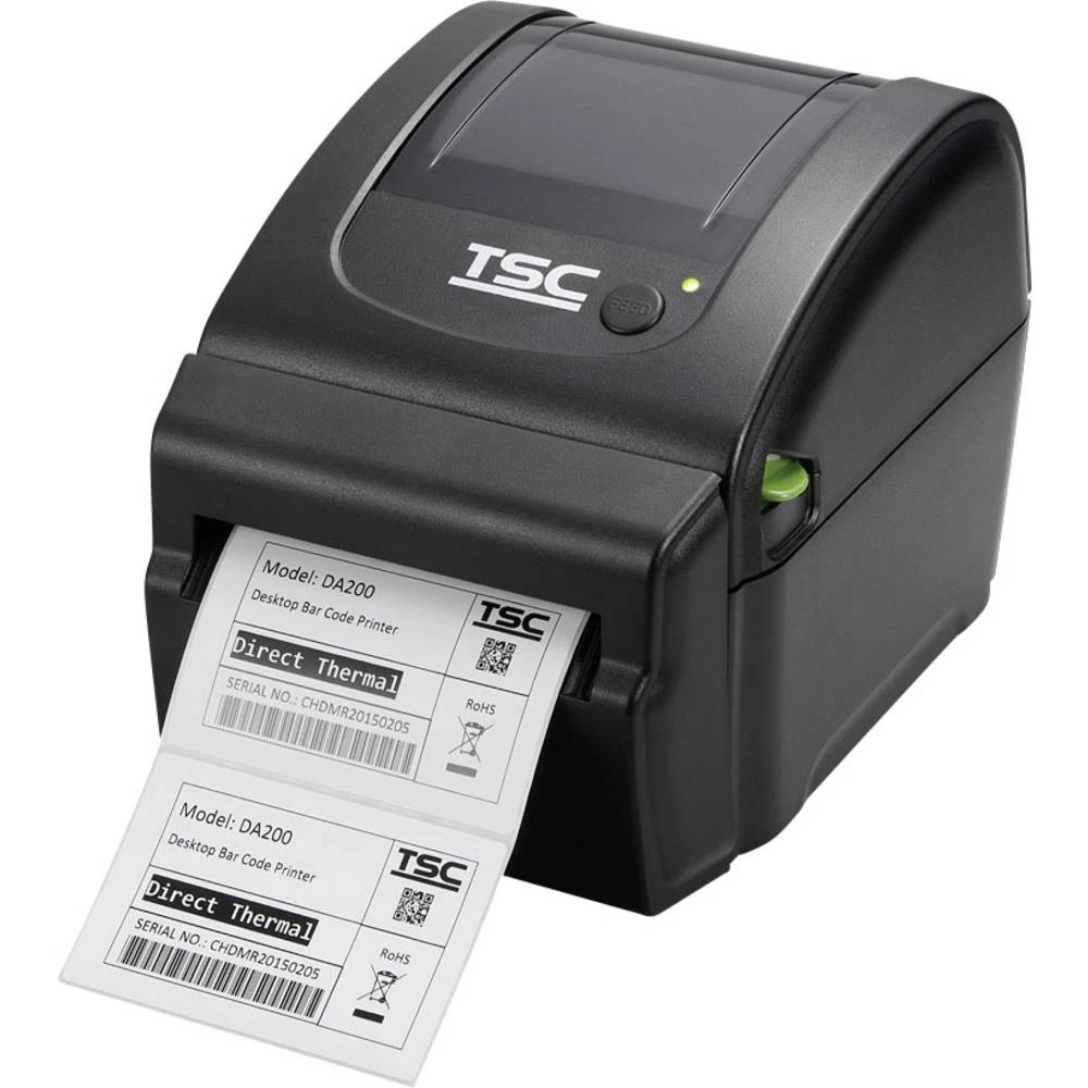 TSC DA200 naljepnice izravna termalna 203 x 203 dpi Širina etikete (maks.): 114 mm USB, LAN slika