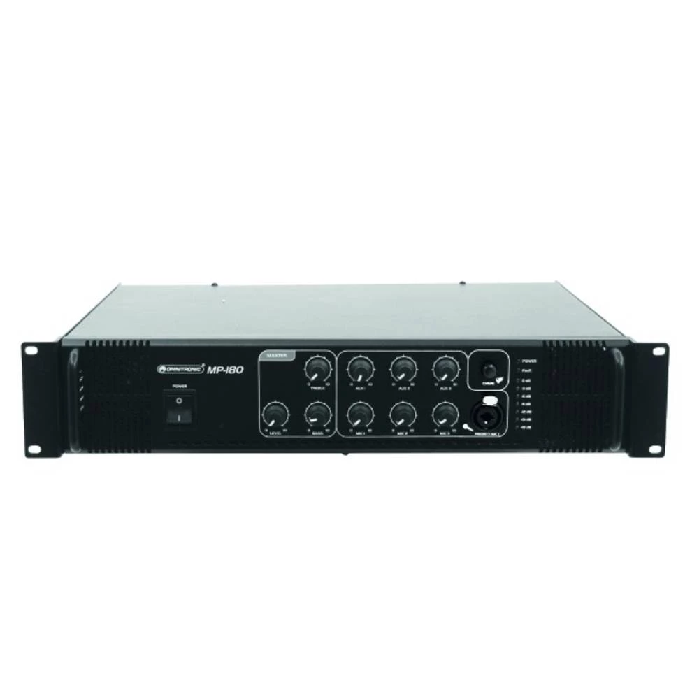 Omnitronic MP-180 elektroakustično pojačalo 180 W slika