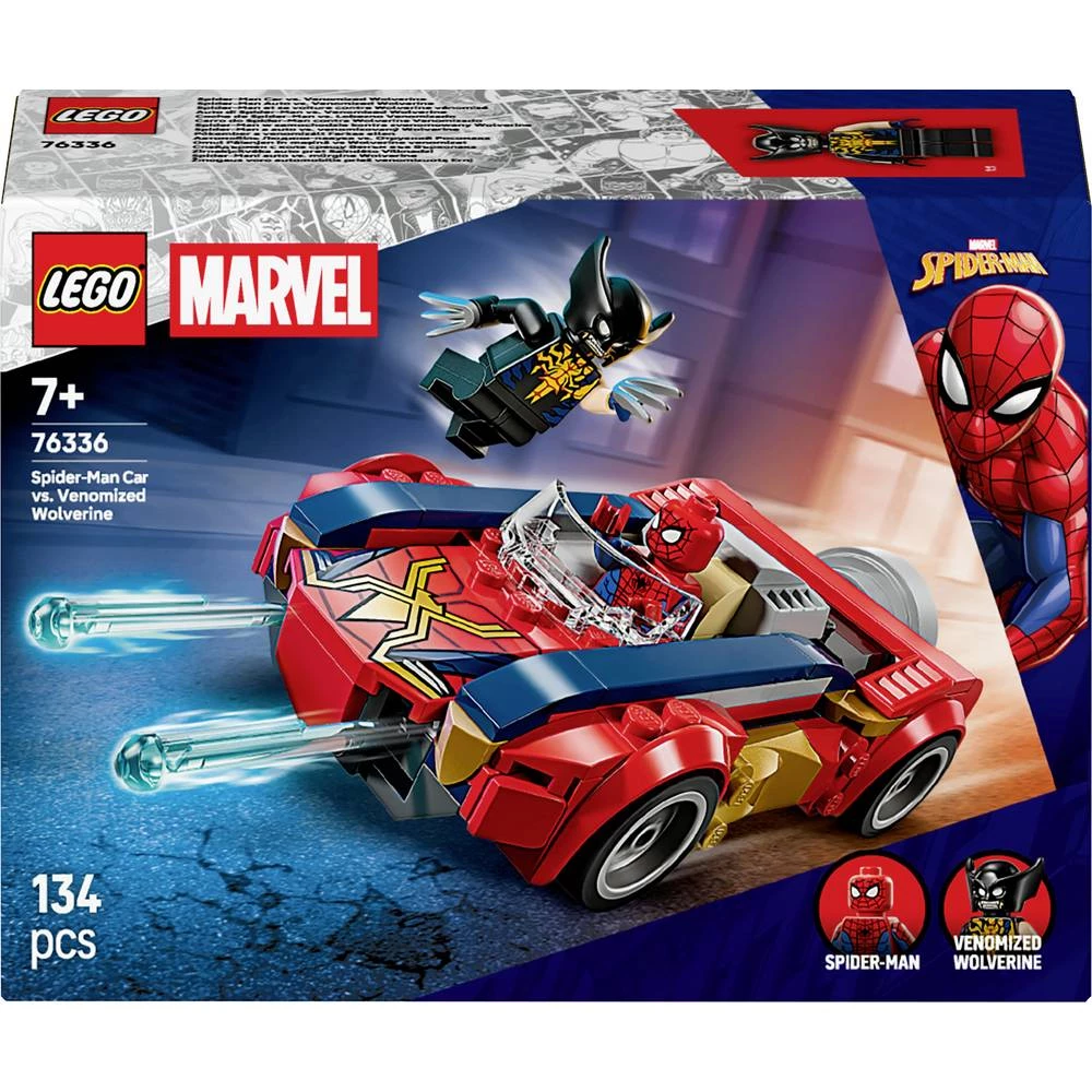 76336 LEGO® MARVEL SUPER HEROES Spider-Man Auto protiv otrovnog Wolverinea (76336) slika