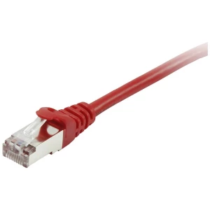 Equip 605529 RJ45 mrežni kabel, Patch kabel cat 6 S/FTP 20 m crvena pozlaćeni kontakti 1 St. slika