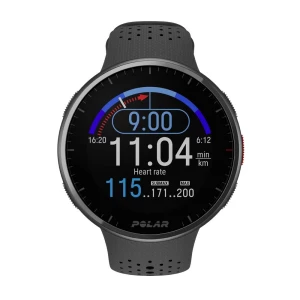 Polar PACER PRO HR GPS monitor, otkucaji srca, remen oko prsa karbon crna boja, siva slika