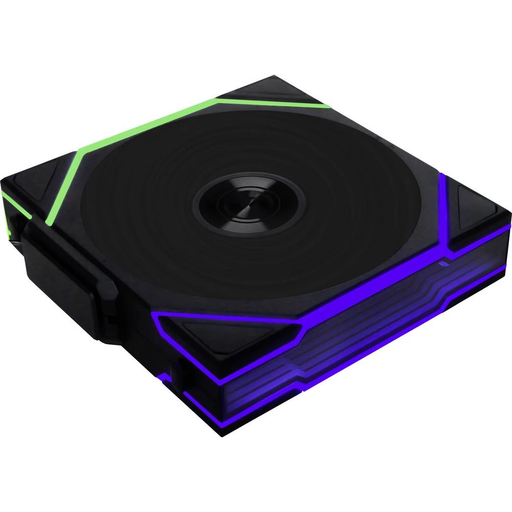 Lian Li Lian Li UNI FAN TL Wireless Lüfter, ARGB, PWM - 120 mm, schwarz ventilator za PC kućište (Š x V x D) 120 x 28 x slika