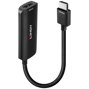 LINDY 38329 HDMI adapter [1x HDMI® - 1x DisplayPort, mikro USB] crna  0.157 m slika