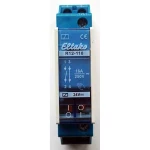 Sklopni relej 1 ST Eltako R12-110-24V DC Nazivni napon: 24 V Prebacivanje struje (maks.): 8 A 1 zatvarač, 1 otvarač