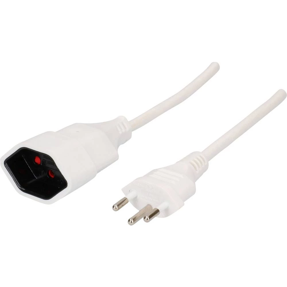 Max Hauri 129024 struja produžetak bijela 5.00 m H05VV-F 3G 1,0 mm² slika