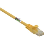 Basetech    BT-2272263    RJ45    mrežni kabeli, patch kabeli    cat 5e    U/UTP    25.00 cm    žuta    sa zaštitom za nosić    1 St.