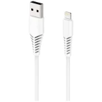 2GO USB kabel  Apple Lightning utikač, USB-A utikač 1 m bijela  797288