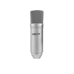 Studijski mikrofon Omnitronic MIC CM-77 Način prijenosa:Žičani Uklj. shock mount, Uklj. držač slika