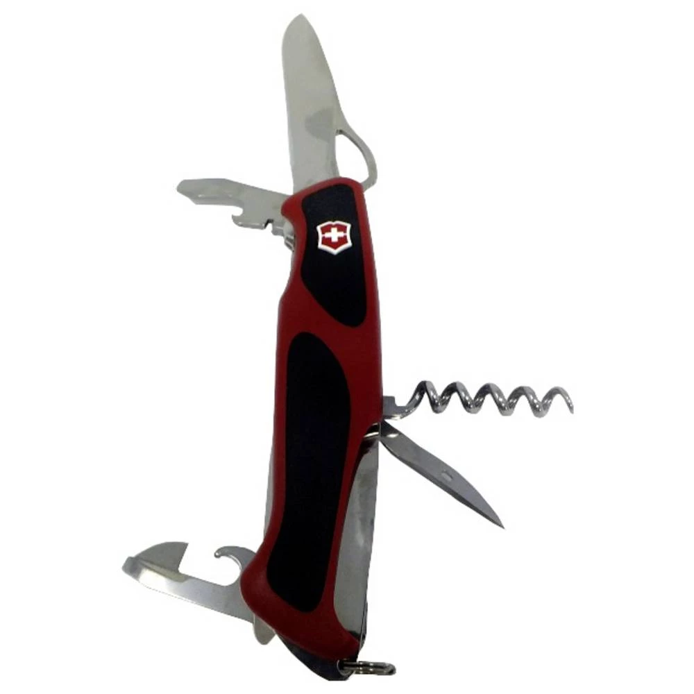 Victorinox Ranger 79 M Grip 0.9563.MC švicarski džepni nož  Broj funkcija 12 crvena/crna slika