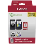 Canon tinta PG-560/CL-561 Photo Value Pack original 2-dijelno pakiranje crn, cijan, purpurno crven, žut 3713C008