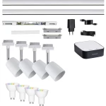 5186 smik Gateway + URail  Paulmann Home paket Smart Home System GU10 Energetska učinkovitost 2021: G (A - G) 24 W RGBw bijela