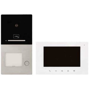 HHG Villa AP Set 1 RL video portafon za vrata kompletan set aluminij (brušeni) boja, bijela slika