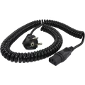 HAWA R6503 Rashladni uređaji Priključni kabel Crna 3 m Spiralni kabel slika