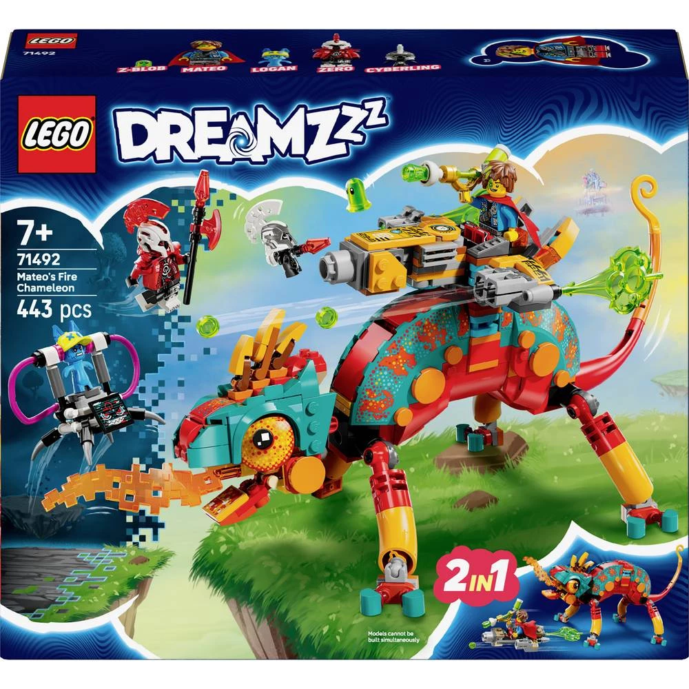 71492 LEGO® DREAMZZZ Mateov vatreni kameleon slika