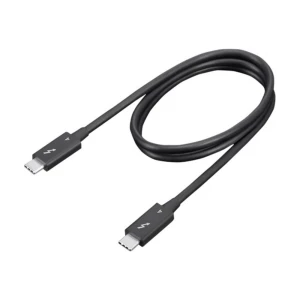 Lenovo Thunderbolt™ kabel Thunderbolt™ 4 Thunderbolt™ (USB-C®) utikač 0.7 m crna Ultra HD (8K) 4X91K16968 slika
