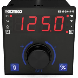 Emko ESM-9945-N.5.20.0.1/01.01/1.0.0.0 2-točkovni, p, pi, pd, pid termostat Pt100, J, K, R, S -200 do 1700 °C relej 7 A, slika