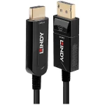 LINDY  priključni kabel DisplayPort utikač, HDMI-A utikač 40 m crna 38493  DisplayPort kabel