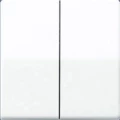 Jung 1-struki Umetak Tipkalo Alpsko-bijela boja AS591-5WW slika