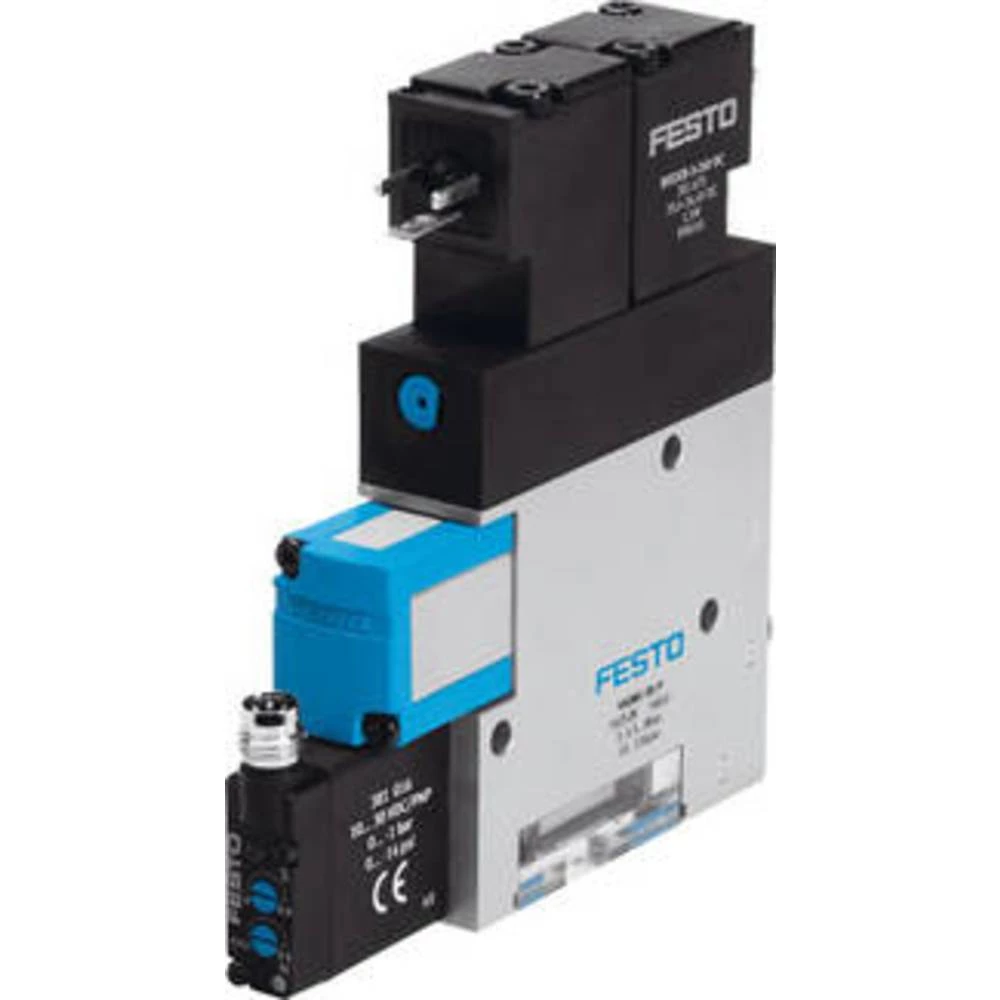 FESTO vakuumska usisna mlaznica VADMI-300-P 162534 26.4 V/DC G 1/4, prigušivač Nazivna širina 3 mm Materijal kućišta alu slika