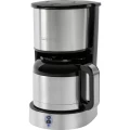 Clatronic KA 3756 aparat za kavu plemeniti čelik, crna  Kapacitet čaše=8 termosica slika