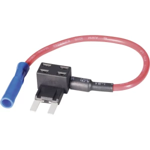 Basetech Adapter za plosnati osigurač Plosnati mini-osigurač 15 A 1.50 mm² 1 ST slika