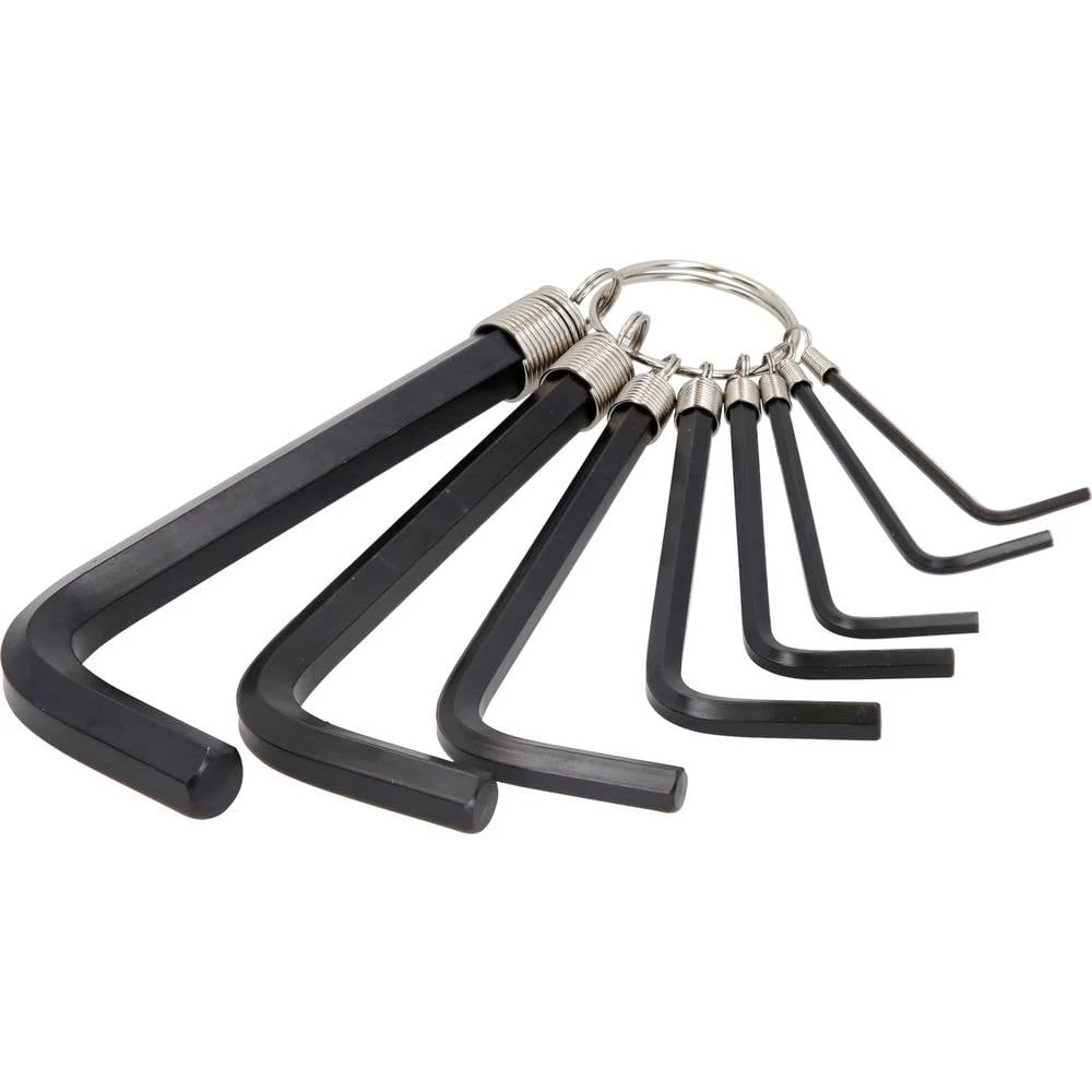 KS Tools 151.3250 unutarnji šesterokutni komplet kutnih odvijača 2 mm, 2.5 mm, 3 mm, 4 mm, 5 mm, 6 mm, 8 mm, 10 mm 8-dij slika