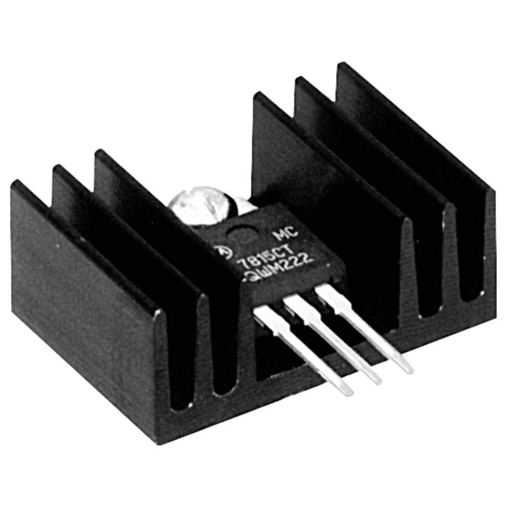 Fischer Elektronik SK 09 20 SA-220 SK 09 20 SA-220 rebrasti hladnjak 2.3 K/W TO-220 slika
