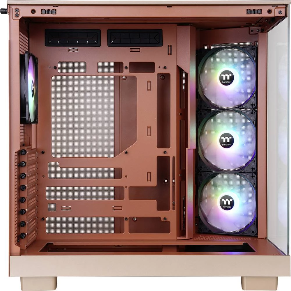 Thermaltake View 380 XL TG ARGB Gravel Sand midi-tower kućište za računala pješčano-smeđa slika