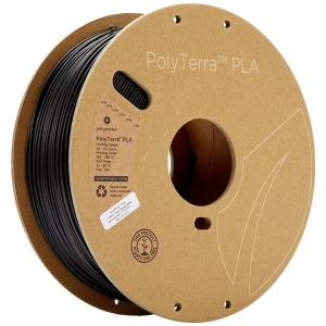 Polymaker 70820 PolyTerra PLA 3D pisač filament PLA  1.75 mm 1000 g crna (mat)  1 St. slika