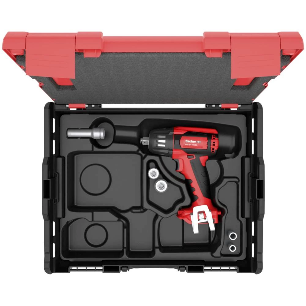 Fischer    552922  akumulatorski zračni pištolj    18 V  Broj uključenih baterija 0  4.0 Ah  Li-Ion  uklj. kofer, uklj. oprema, bez baterije, bez punjača slika
