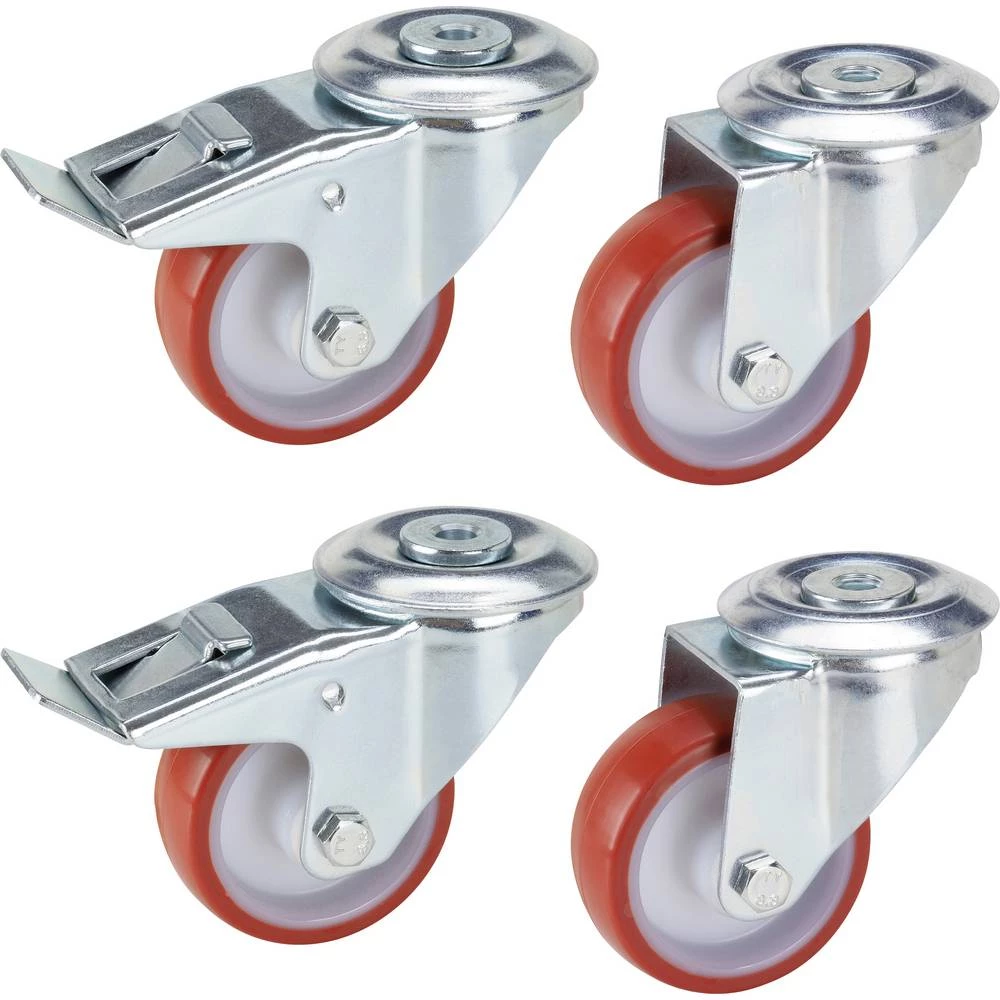 dörner + helmer 450546 okretni kotačić Promjer kotača: 80 mm Nosivost (maks.): 300 kg 4 kom. slika