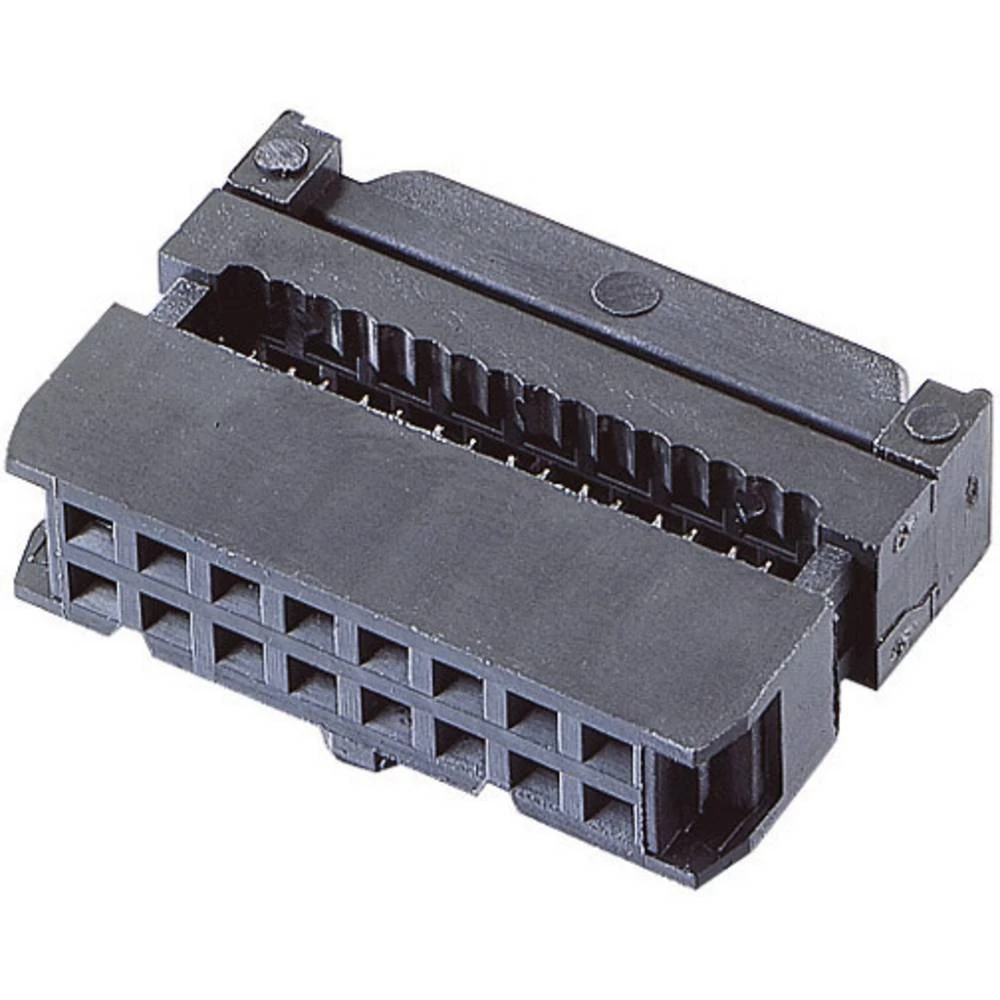 BKL Electronic 10120116 gredni utični konektor s vlačnim rasterećenjem Raster: 2.54 mm Ukupan broj polova: 34 Broj redov slika