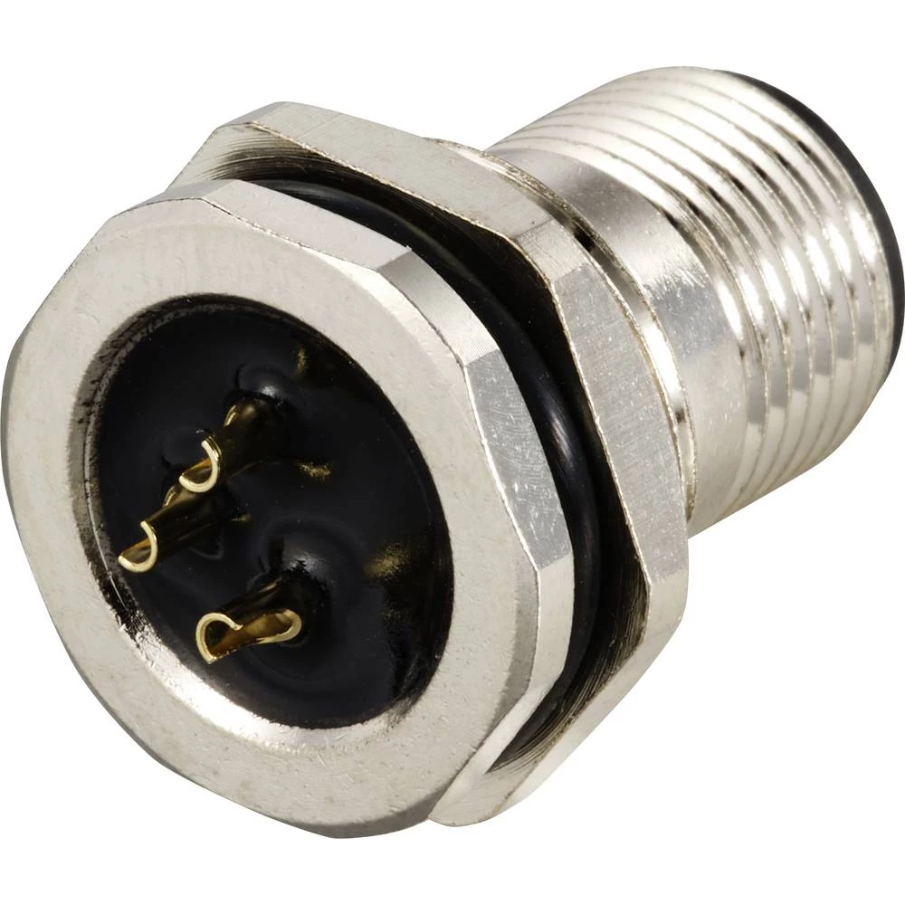 TRU COMPONENTS TC-12833200 ugrađeni utikač za senzor/aktivator M12 utikač, ugradni Broj polova: 3 1 St. slika