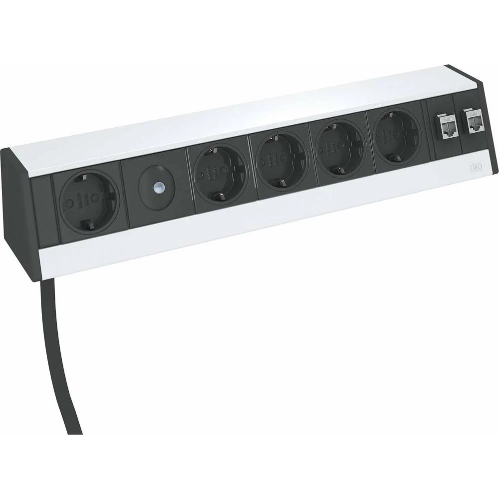 OBO Bettermann 6116957 Stolna utičnica Srebrna Utičnica slika