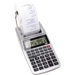 Ispisni stolni kalkulator Canon P1-DTSC II Srebrna (metalik) Zaslon (broj mjesta): 12 baterijski pogon, Električni pogon (opcijs