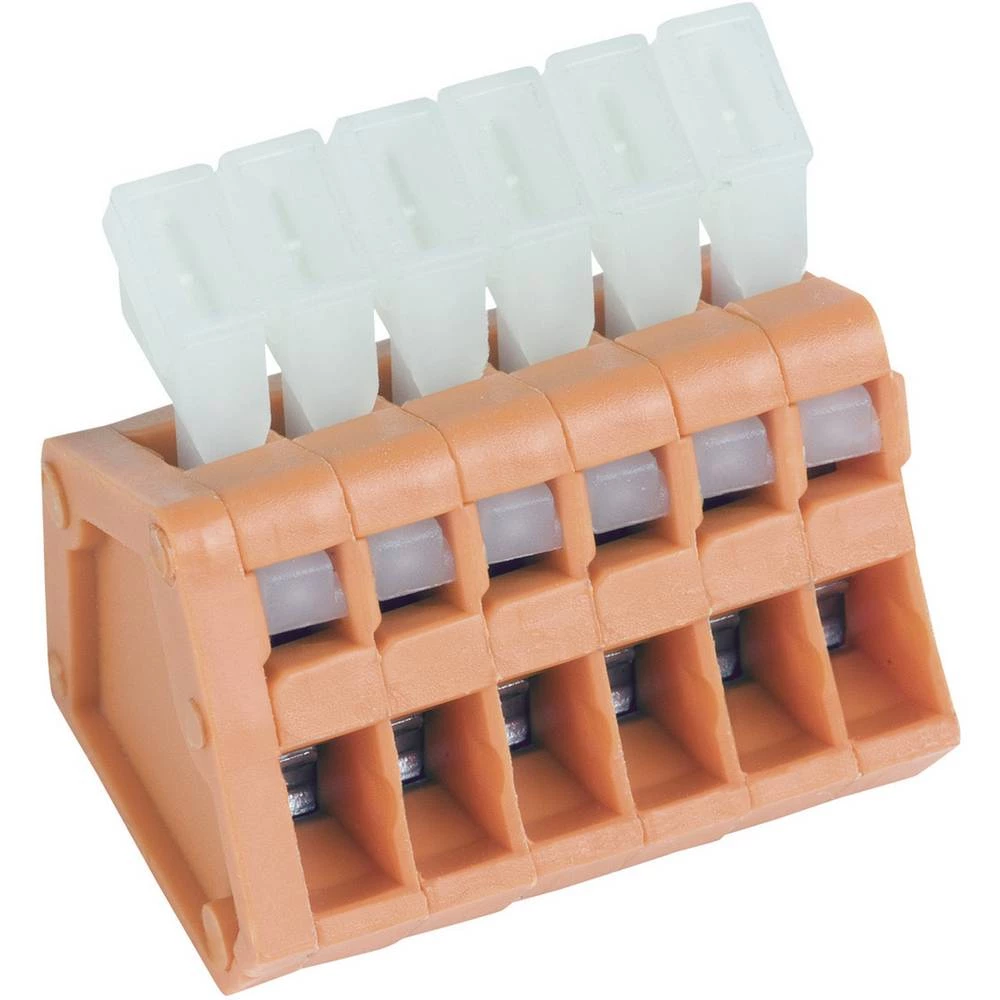 PTR Hartmann 53191020321D opružna blok spojka 0.50 mm² Broj polova (broj) 2 narančasta 1 kom. slika