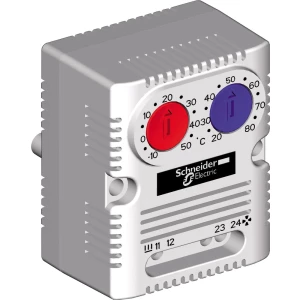 Termostat za razvodni ormar NSYCCOTHD Schneider Electric 250 V 1 zatvarač, 1 otvarač (D x Š x V) 44 x 56 x 68 mm slika