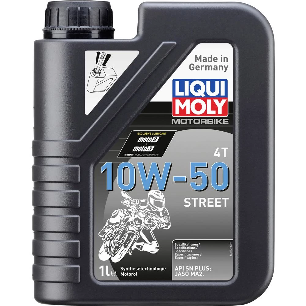 Liqui Moly Motorbike 4T 10W-50 Street 21725 ulje za 4-taktne motore 1 l slika