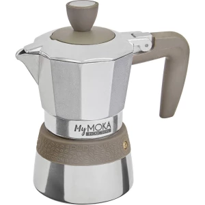 MyMoka aparat za espresso srebrno-siva  Kapacitet čaše=4 slika