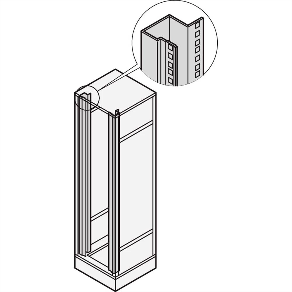 Schroff 22117836 kutni profil 1 St. slika