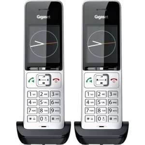 Gigaset COMFORT 500HX duo DECT slušalica crna/srebrna slika