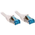 LINDY 47200 RJ45 mrežni kabel, Patch kabel cat 6a S/FTP 20.00 m bijela  1 St. slika