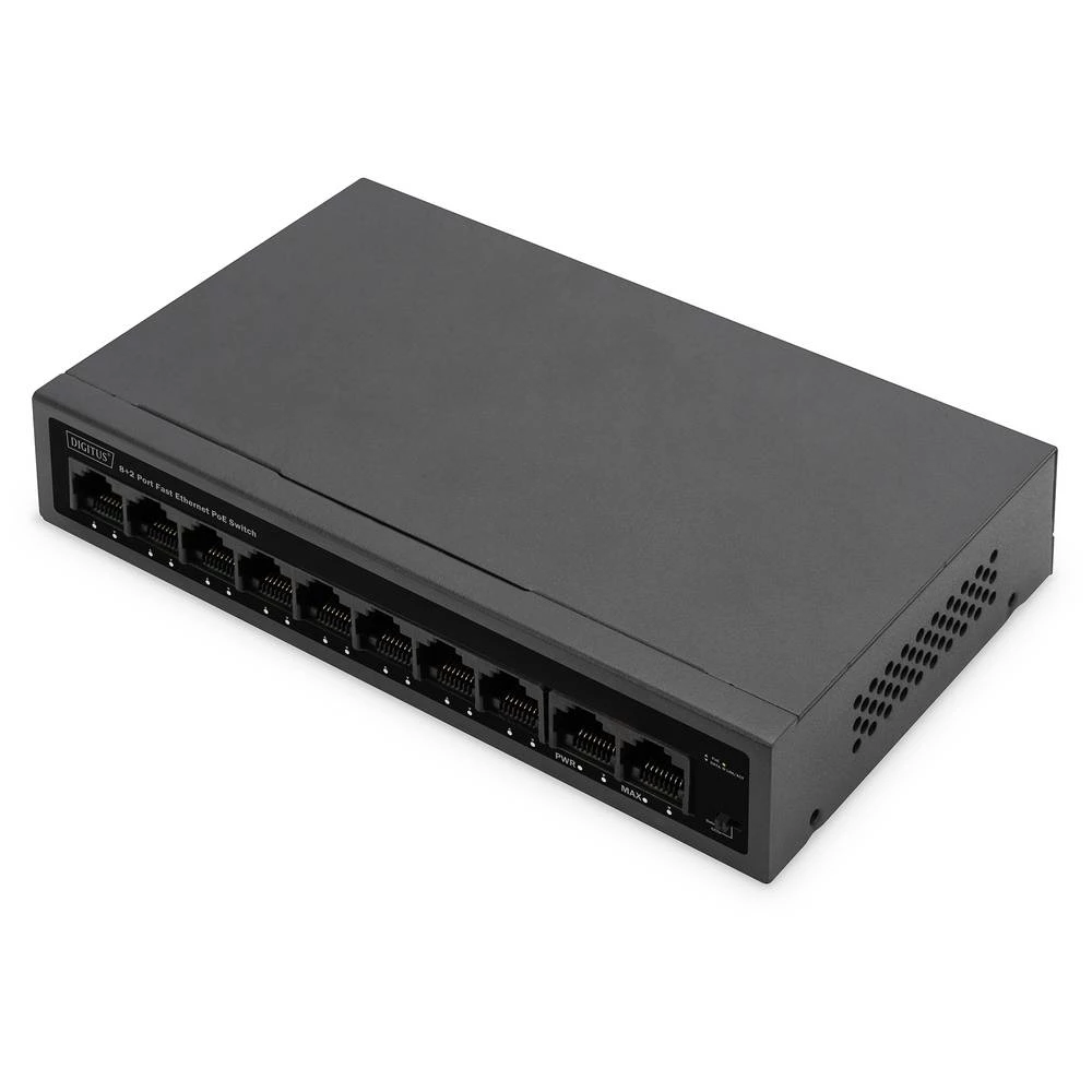 Digitus DN-95354 mrežni preklopnik 10 / 100 MBit/s IEEE 802.3af (12.95 W), IEEE802.3af (15.4 W), IEEE 802.3at (25.5 W), slika