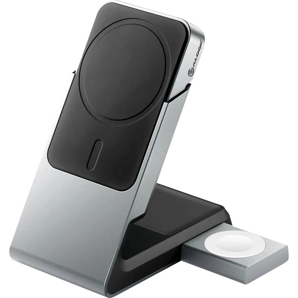 Alogic indukcijski punjač 3 A Matrix+ 3-in-1 Magnetic MSPBDDAWC-G 5000 mAh Izlazi standard indukcijskog punjenja, Apple slika