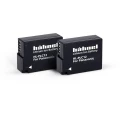 Hähnel HL-PLC12, 2er kamera-akumulator Zamjenjuje originalnu akU. bateriju DMW-BLC12E 7.2 V 1000 mAh slika