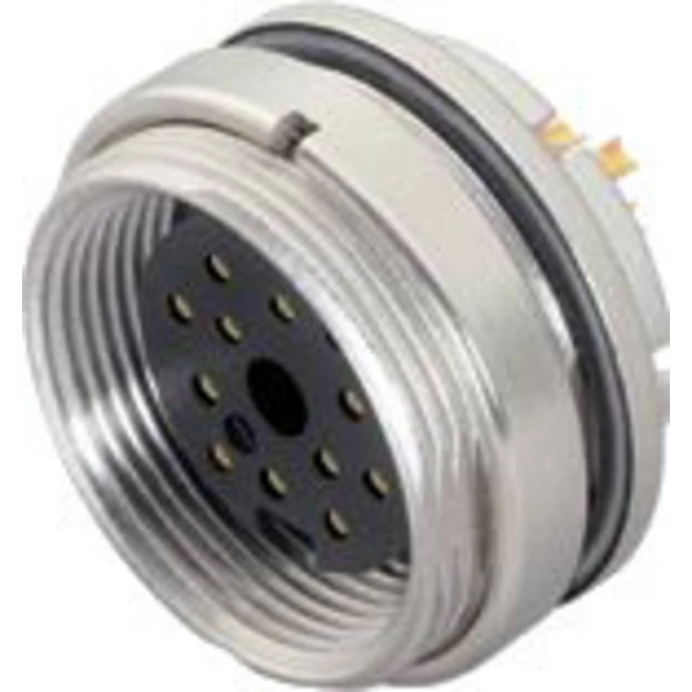 binder 09 0498 80 24-20 utičnica s prirubnicom žženski konektor, ravni, ženski konektor za prirubnicu Ukupan broj polova slika