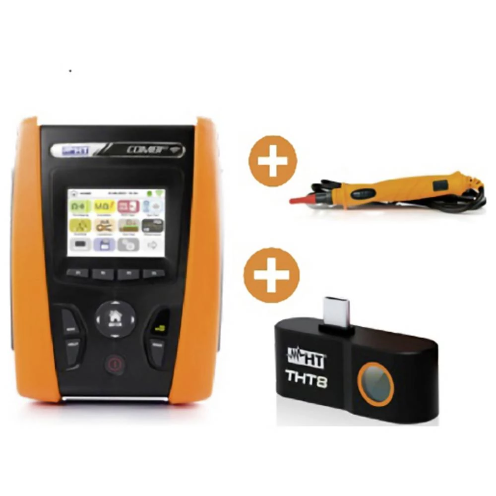 HT Instruments COMBI G3 KIT-VISION set testera za instalacije VDE standard 0413 slika