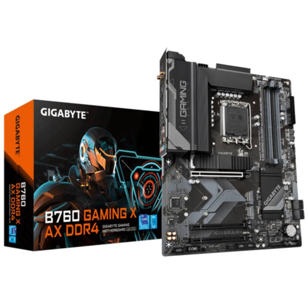 Gigabyte B760 GAMING X AX DDR4 matična ploča Baza Intel® 1700 Faktor oblika (detalji) ATX Set čipova matične ploče Intel® B760 Express slika