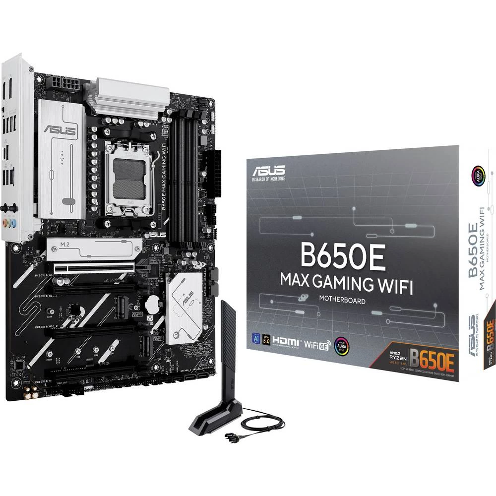 Asus MB B650E MAX GAMING WIFI matična ploča Baza #####AMD AM5 Faktor oblika (detalji) ATX Set čipova matične ploče AMD® slika